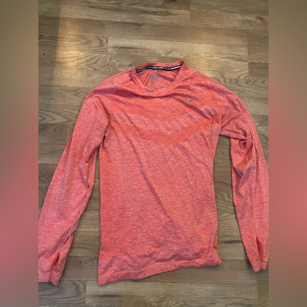Nike Dri-fit Pink Longsleeve Athletic